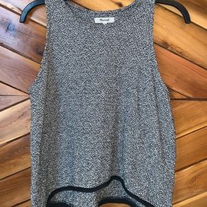 Madewell Decorative Trim Sweater Tank Top, Size S